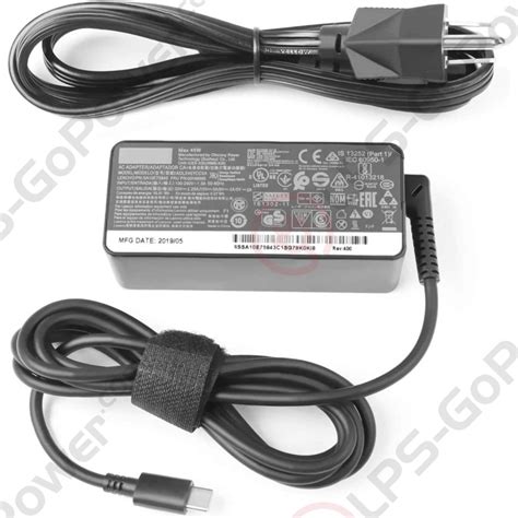 Original 45W USB-C Lenovo IdeaPad Duet 3 10IGL5 Laptop AC Adapter Charger 82AT006HUS 82AT006LUS ...