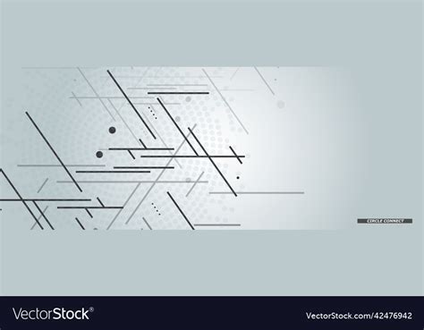 Minimal dynamic design connection lines Royalty Free Vector