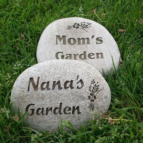 Custom Engraved Garden Stone – SJEngraving