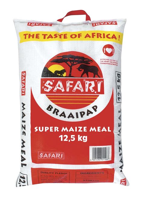 Safari Braai Pap 12.5kg - RCL FOODS