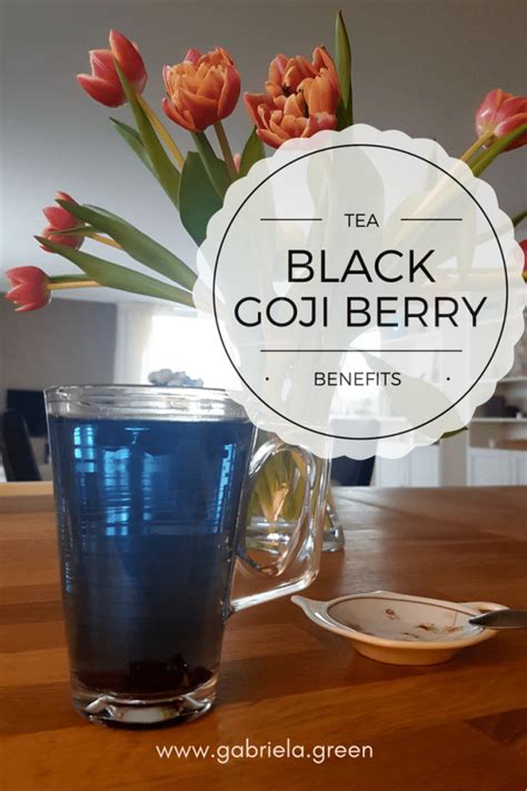 What Is Black Goji Berry Tea - Gabriela Green