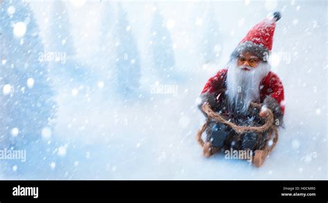 Christmas background santa sleigh hi-res stock photography and images ...