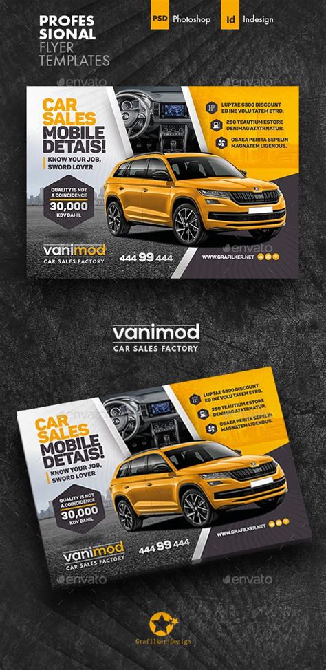 Car Sales Flyer Templates