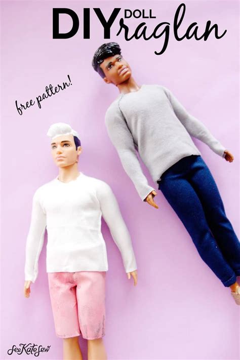 Ken Barbie Doll shirt Pattern {FREE!} - see kate sew