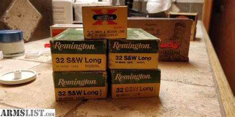 ARMSLIST - For Sale: Various 32 Caliber ammo