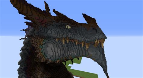 Dragon head thing. Minecraft Map