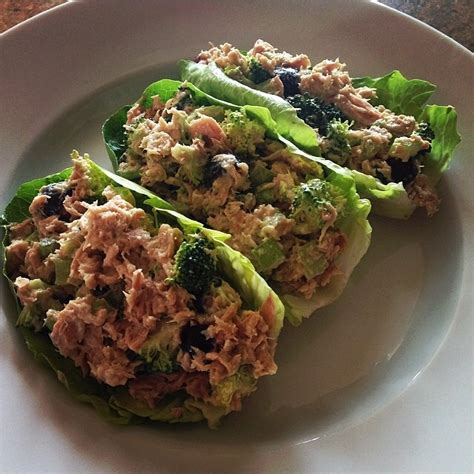 Tuna Salad Lettuce Wraps | www.KoyoteKate.com