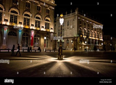 Place Stanislas at night *** Local Caption *** France, Lorraine, Nancy ...