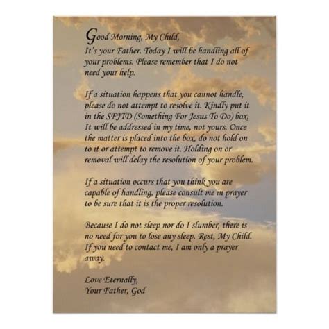 Letter From God | Inspirational posters, God encouragement, Lettering