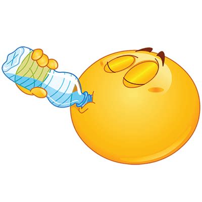 Thirsty Emoji