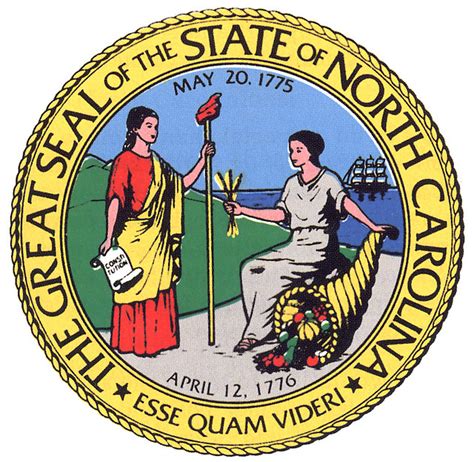 NC Seal - Color | The North Carolina State Seal. | By: State Archives of North Carolina | Flickr ...