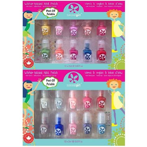 Suncoat - New - Girls Nail Polish Sets for Kids, Super Party Pack 20 ...