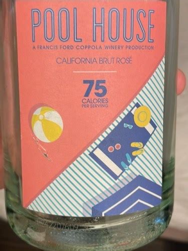 Francis Ford Coppola Winery Pool House Brut Rosé | Vivino US