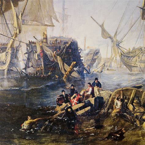 Battle of Trafalgar Art Prints Historical Painting of William - Etsy