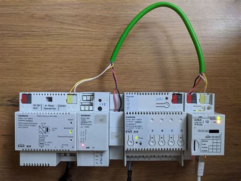 KNX with a power-line IP backbone