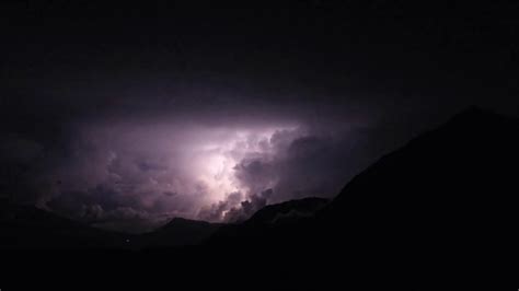 Storm With Lot Of Lightning At Night Stock Footage SBV-347518820 - Storyblocks