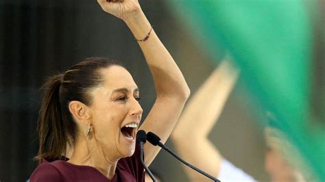 Claudia Sheinbaum set to be first woman president in Mexico elections