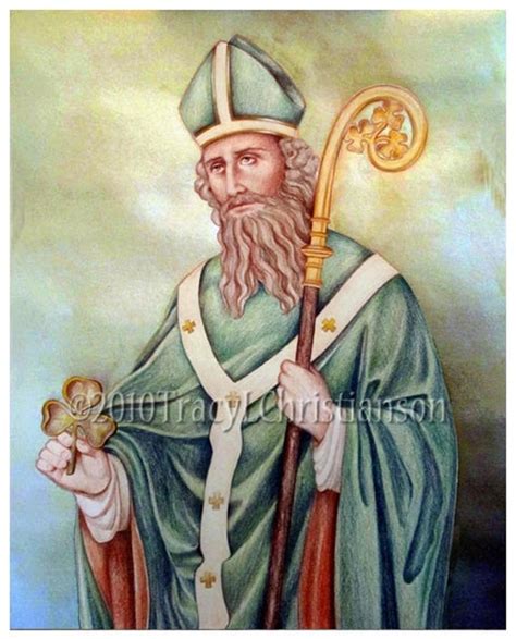 St. Patrick A Print Catholic Patron Saint of Ireland | Etsy