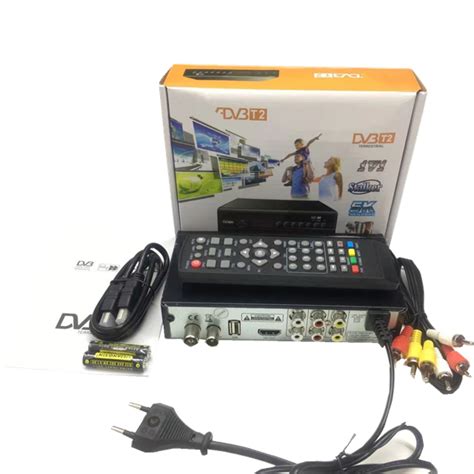 Dvb T/t2 Tv Receiver Dvb T2 Decoder Set Top Box H.265 Mpeg4 Full Hd Dvb ...