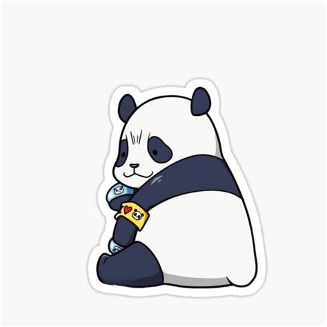 "Panda jjk" Sticker for Sale by Salgado90 | Redbubble