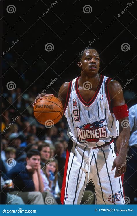 Houston Rockets Guard Steve Francis Editorial Stock Image - Image of basketball, association ...