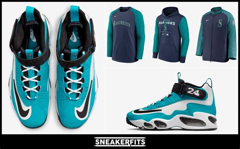 Nike Air Griffey Max 1 Aqua Aquamarine Shirts Hats Outfits