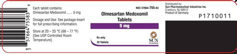 BUY Olmesartan Medoxomil (Olmesartan Medoxomil) 5 mg/1 from GNH India at the best price available.