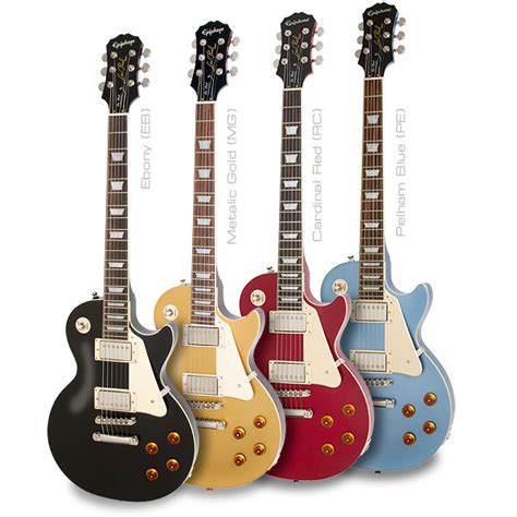 Epiphone Les Paul Standard Now Available in 3 New Colors