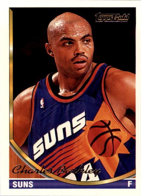 1993-94 (SUNS) Topps Gold #373G Charles Barkley