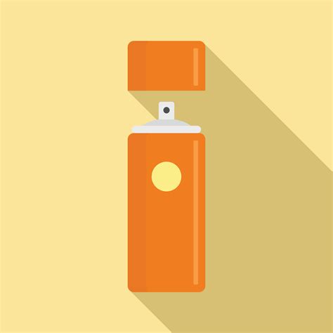 Deodorant spray icon, flat style 14479078 Vector Art at Vecteezy