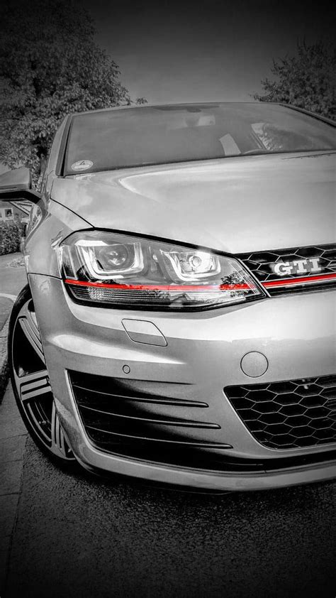 720P free download | VW Golf 7 GTI, black, car, carros, golf 7, gris ...