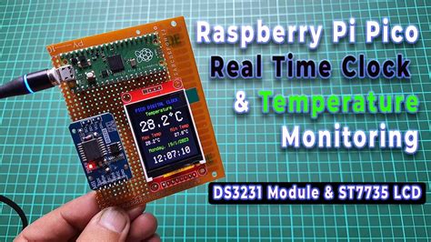 Raspberry Pi Pico Realtime Clock With Temperature, 48% OFF