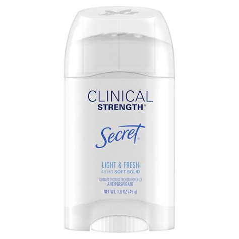 Secret Clinical Strength Antiperspirant and Deodorant for Women Soft ...