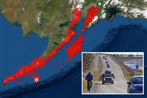 Alaska earthquake – Tsunami warnings and evacuations after huge 7.5 magnitude quake strikes off ...