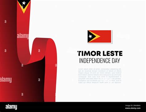 Timor Leste independence day background banner poster for national ...