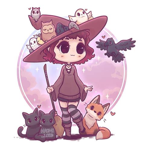 Thought I’d draw a little witchsona of myself as part of @ramaoart ‘s ...