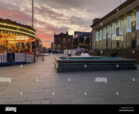 Sheffield city centre Stock Photo - Alamy