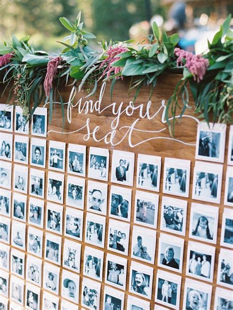 75 Unique Wedding Ideas to Wow Your Guests | Seating chart wedding, Seating plan wedding ...