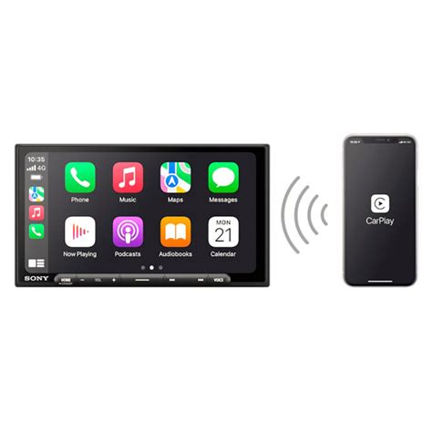 SONY XAV-AX6000 Wireless Apple CarPlay Android Auto Capacitive ...