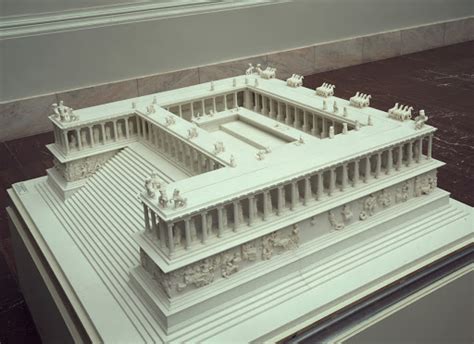 Model of the Pergamon Altar (reconstruction: Wolfram Hoepfner) - Jacek Kosciuk (model maker ...