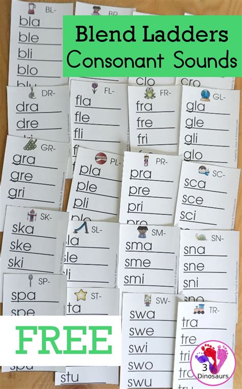 Perbedaan Vowel Dan Consonant Blends Word Ladders - IMAGESEE