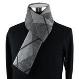 Fashion design winter scarves For men - Red/Gray/Dark Gray