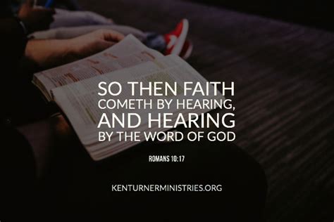 Romans 10:17 - Faith Comes by Hearing The Word of God - High Impact Ministries