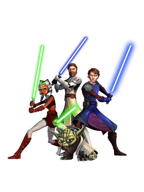 Star Wars The Clone Wars Jedi Characters