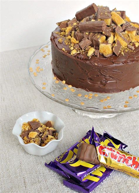 Cadbury Crunchie Cake with a twirl Recipe | Recipe | Crunchie cake, Coffee cake, Cadbury recipes