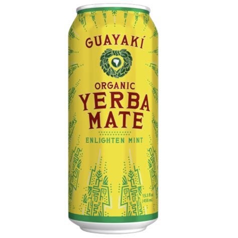 Guayaki Yerba Mate Organic Enlighten Mint Energy Drink, 15.5 fl oz - QFC