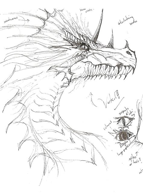 Evil Dragon Drawing at GetDrawings | Free download