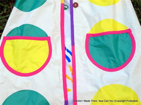 Thanks! I made them!: Bring On The Rain: Twister Mat Raincoat Upcycle