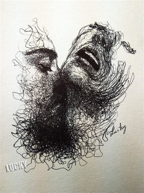 Scribble pendrawing in 2020 | Artwork, Abstract artwork, Doodles