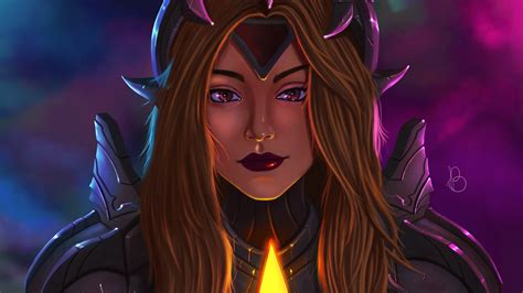 ArtStation - Leona Solar Eclipse